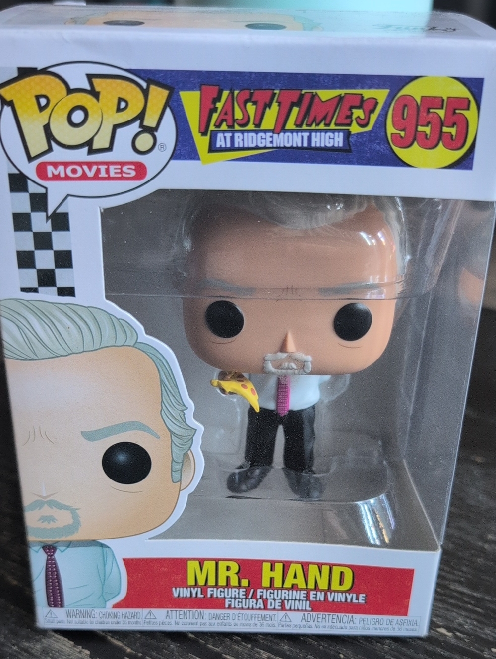 Funko Mr. Hand Pop! Vinyl Figure – Light Blue, Pink, Black, Yellow, Gray